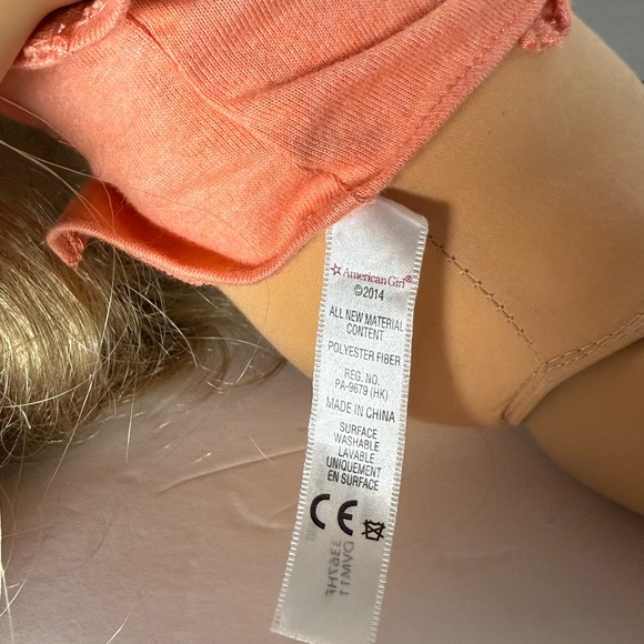 American Girl Doll with Blonde Hair and Colorful Outfit - Picture 9 of 11